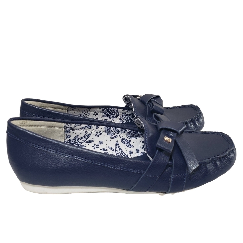 Bandolino VYola3 Dark Blue Flats Sz 7M - Picture 5 of 11